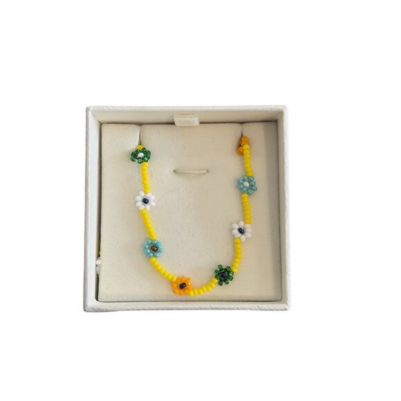 For Women Jewelry - Handmade Flower Necklace And Bracelet Set Gift For Women